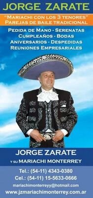 Opera Show Internacional - Tenor -  Mariachi
IG: MariachiMonterreyy
FB: Opera Show Internacional