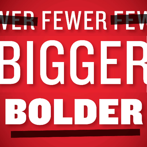 Fewer, Bigger, Bolder is a market-proven, step-by-step program to achieve sustained growth with rising profits & lower costs. By Sanjay Khosla and Mohan Sawhney
