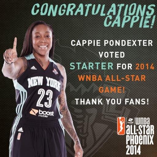 This is not a fan page, this is a support page. Fashion & bball! Two things that make Cappie Pondexter! #MVP