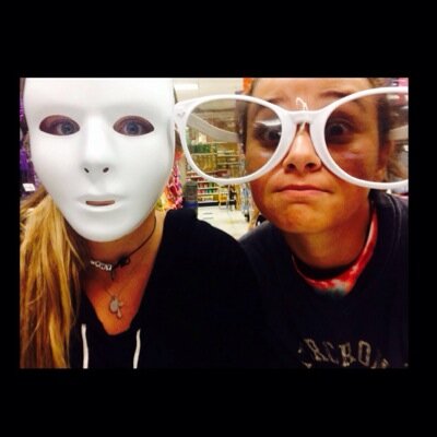 Just two girls trying to make it through life..