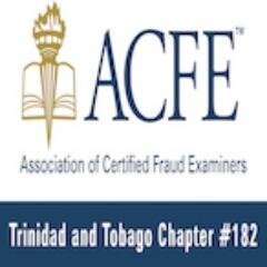 Twitter feed of the Association of Certified Fraud Examiners (ACFE) Trinidad and Tobago Chapter