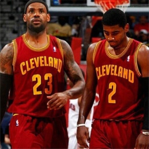 LebronAndKyrie's profile picture. Go Sports!!!  (parody)