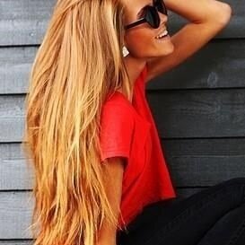 Love my long blonde hair! You should too! Take pride in the way you look! Make all the other gurls jealous ;)