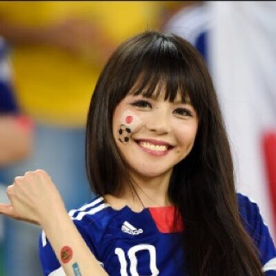 世界の美人サポーター Ronpa Hanasaki Twitter