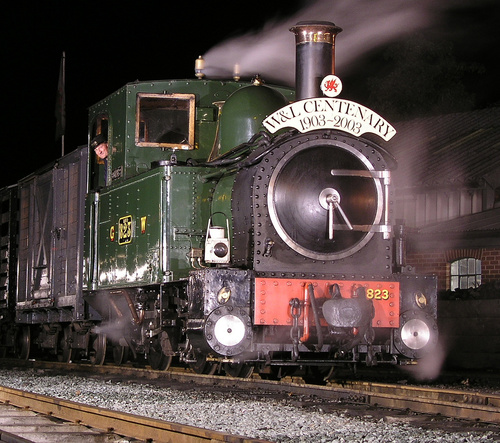 Welshpool & Llanfair Light Railway, running steam trains in Mid-Wales