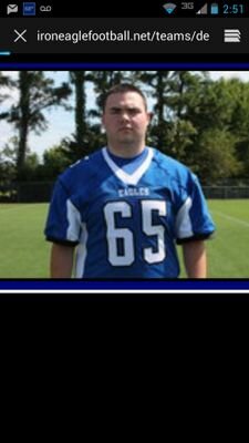 I play high school football at chester county go eagles