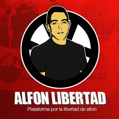 Grupo de apoyo a Alfon, detenido en la huelga del 14N del 2012 y preso desde el 17J del 2015 por un montaje policial.