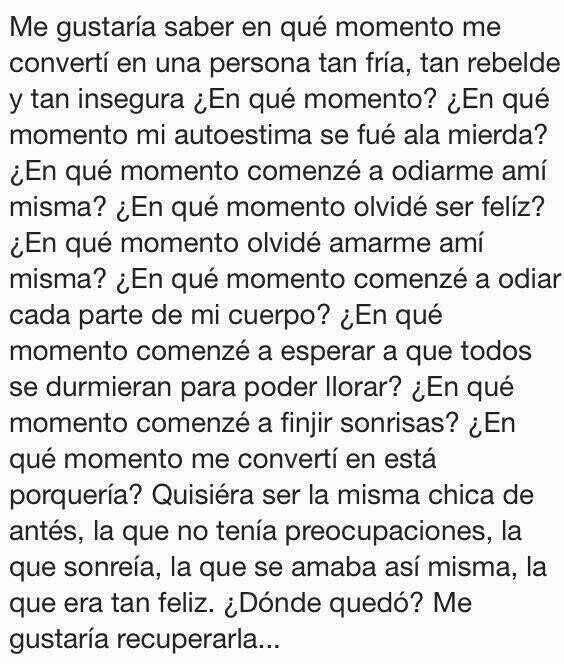 La gente solo me dice lo que quiero escuchar ,pero no es asi ellos mienten,ellos no dicen que soy una gorda y fea  .