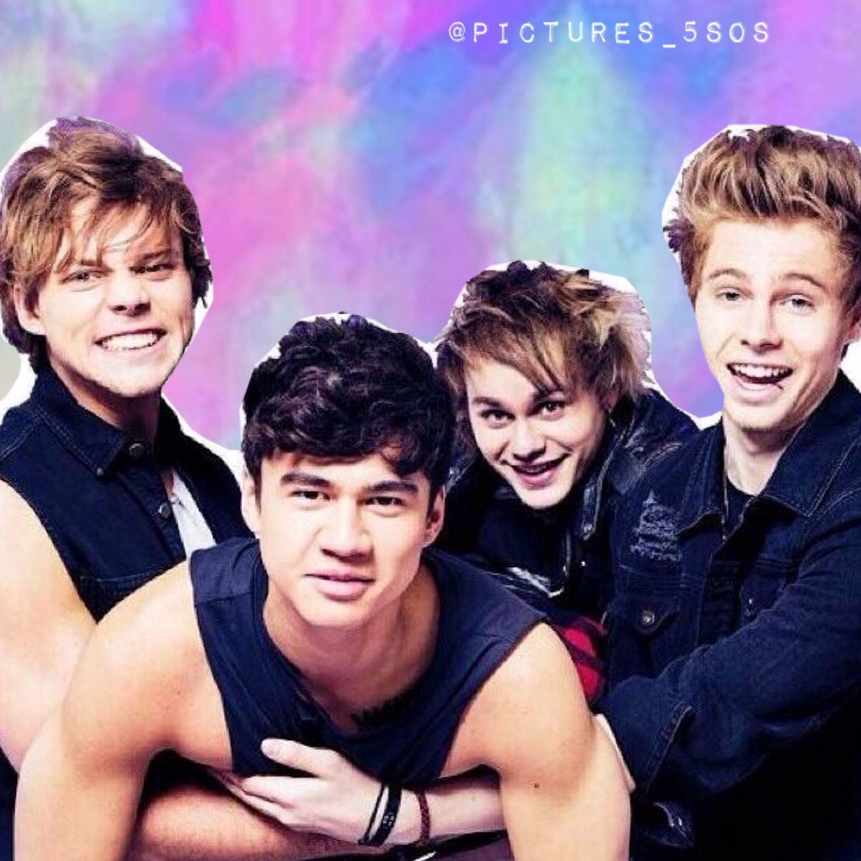 Posting all the best pictures of those 4 aussies named 5 seconds of summer. Band/4 卌