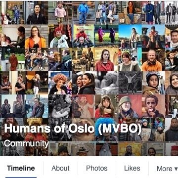 Humans of Oslo started up in August 2012. HoO is a monument of our diversity, humanity, courage and love. 
Mob: +4748159412