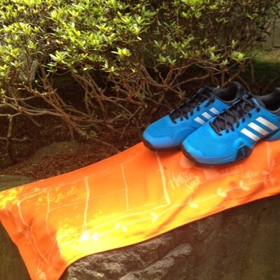 satoru5215's profile picture. 肘もほぼ治ったので、ラケット変えてみました＼(^o^)／ VCORE97ツアーにチョット難しいけど( ^_^)/~~~