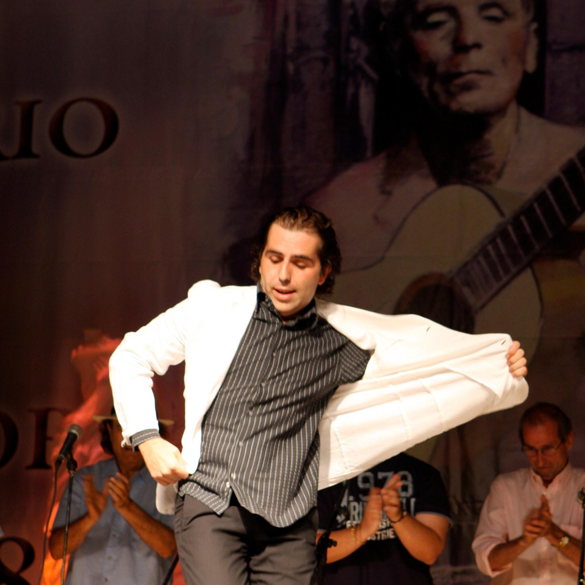 Pepe Torres Bailaor Flamenco de Moron de la Frontera,nieto del cantaor Joselero y sobrino-nieto de Diego del Gastor.