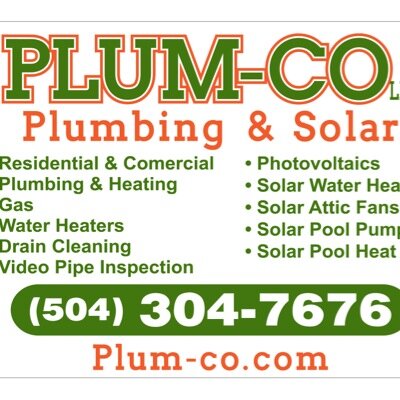 We are locally owned & operated with over 15 years in plumbing and 6 years in the solar industry. We make every effort to make sure our cuatomers are 100% happy