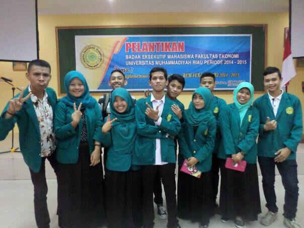 BEM Fakultas Ekonomi dan Bisnis Universitas Muhammdiyah Riau | masa transis.