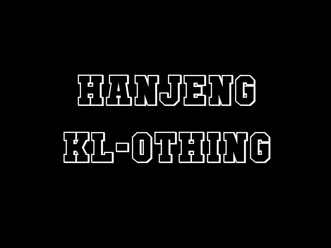 hanjengklothing's profile picture. CONTACT : 0142365090 / 0173701896