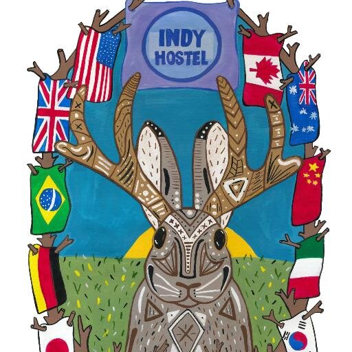 Your Midwest home away from home! | Private rooms | Dorm beds | Art + Music Event Space | Host your event here! 317.727.1696 or Email: stay@indyhostel.us