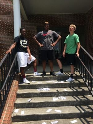 calhoun football #49  class of 2018