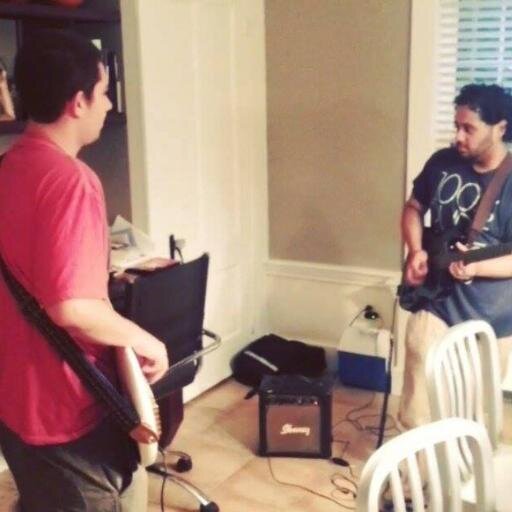 We are Broken Board;
Our sound, Psychedelicfunkmetalprogrock. The musicians? Sergio Castillo, Anthony Tamagni, & Wesley Chow