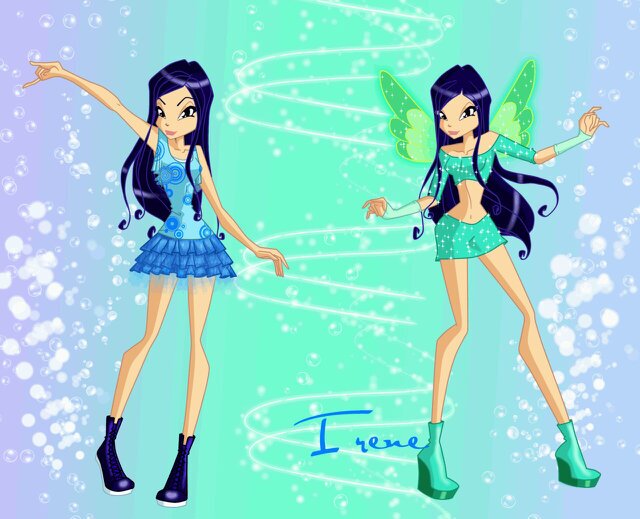 Princess_Irene_'s profile picture. Hiya I'm Princess Irene of Andros. I'm Aisha's cousin. I'm the fairy of waves. I'm friendly and caring. I'm from Ridix Club!!!! Bff's: Angela and Angeline