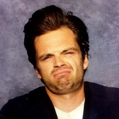 Hello it is i sebastian stan's double chin