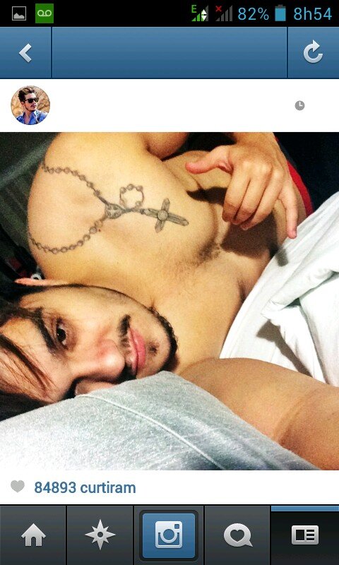 AMAR NÃO É PECADO, POIS JUREI A MIM MESMA A TE AMAR ETERNAMENTE =•) @luansantana !!!!