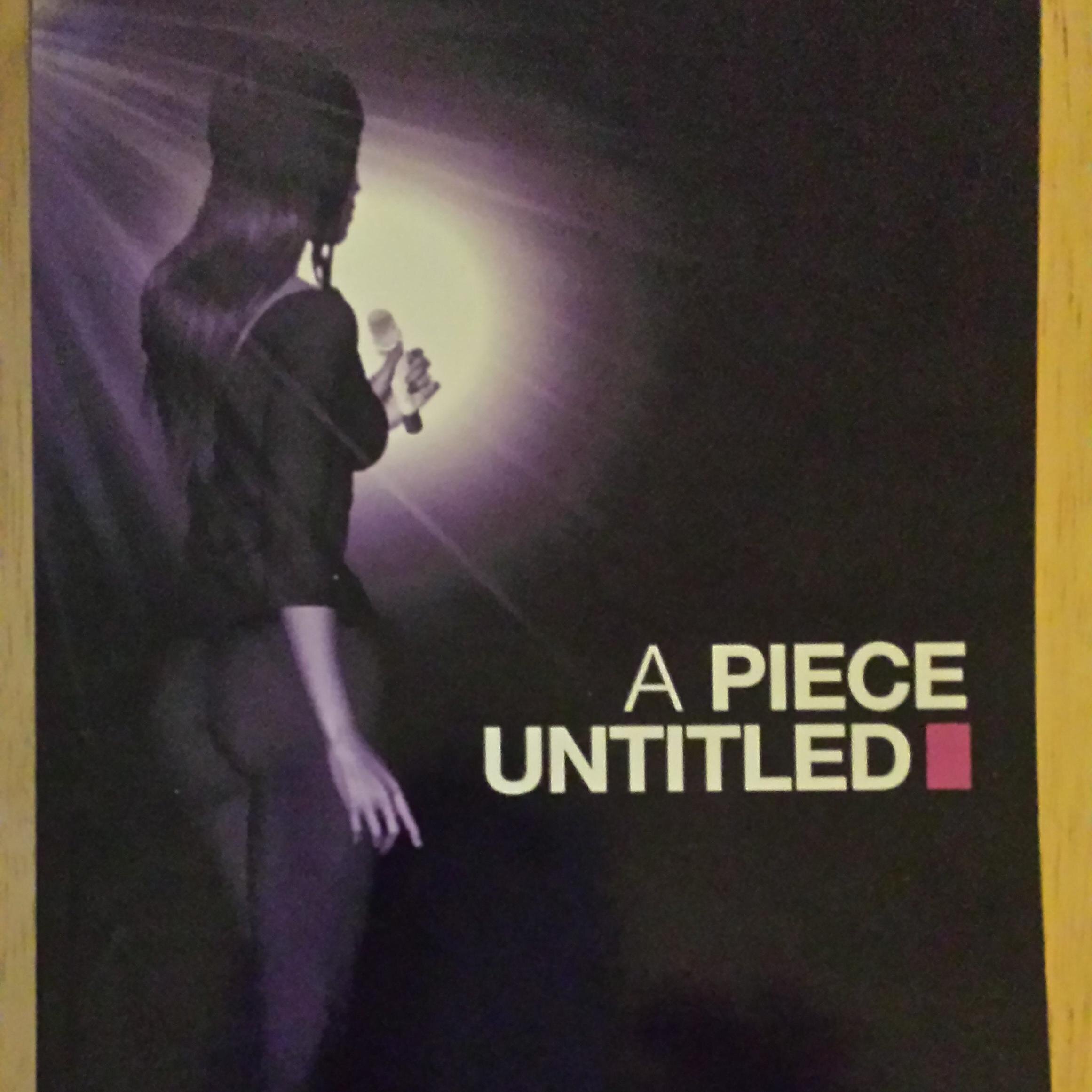member of a rhythmic poetry  group... RELATIV/ First time author A Piece Untitled