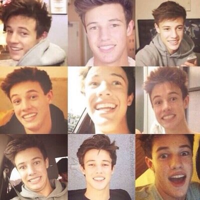 cameron dallas makes me smile(: