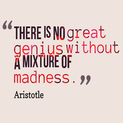 --  Happiness depends upon ourselves  --                       Aristotle