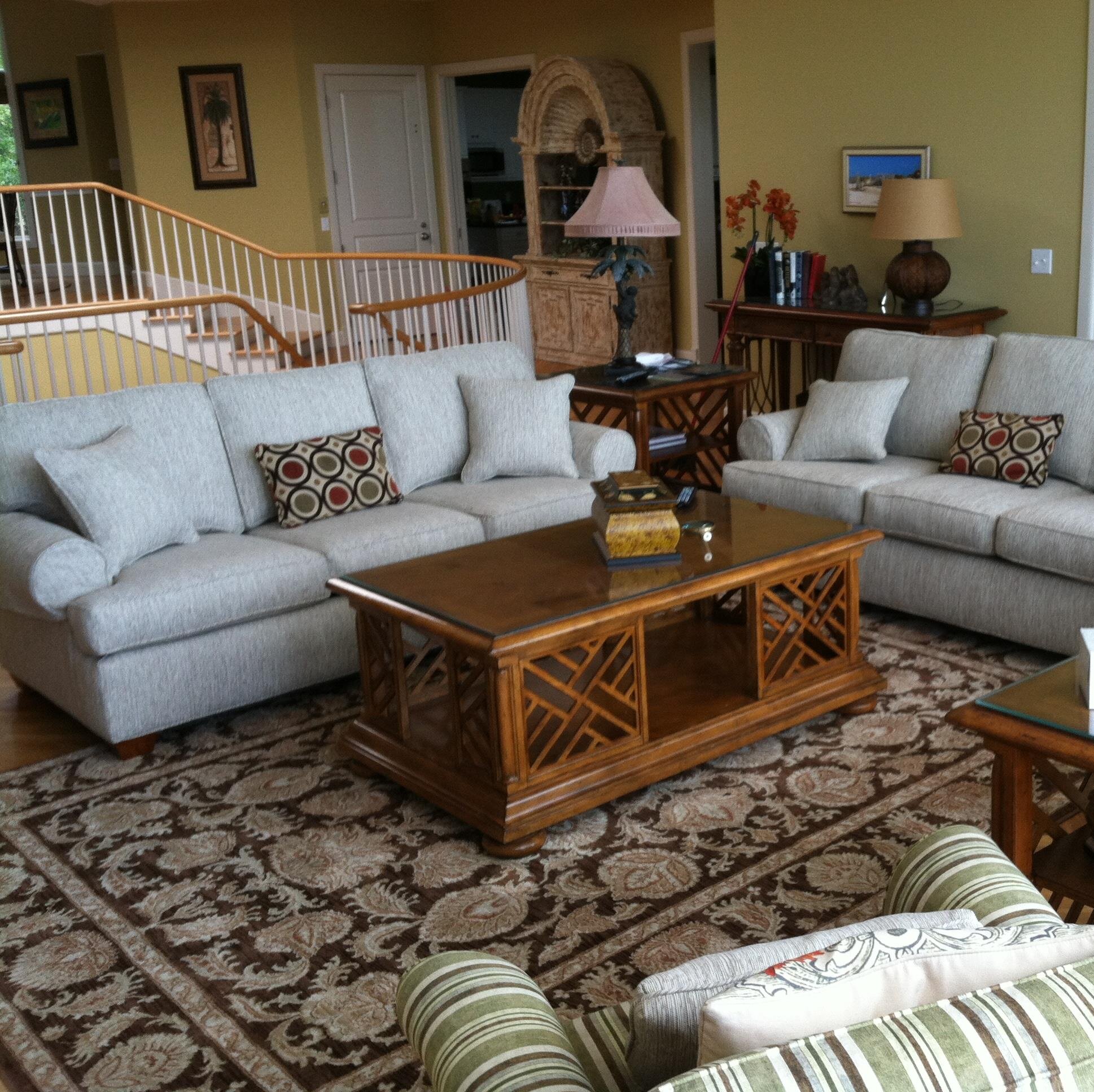 Family owned and operated since 1989, we are your premier shop for custom upholstery, draperies and home furnishings for Hilton Head and the surrounding areas.