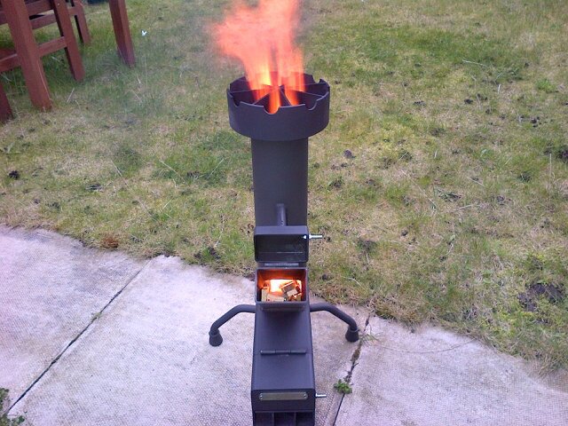 ROCKET STOVE, CAMPING STOVE, AWESOME STOVE, BRITISH DESIGN, BRITISH MADE