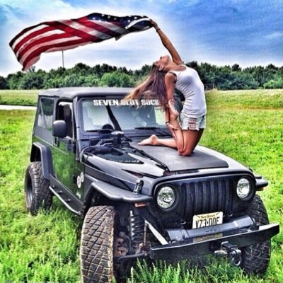Jeeps ain't just boy toys. ♥️ #jeepher #jeepgirl #teamjeep #offroad #4x4 #cherokee #wrangler #jeeplove #jeepfamily
