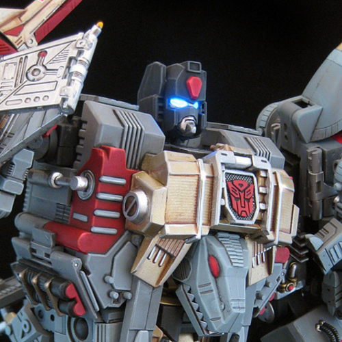 My Cybertron name is.Extinction, i am the custom combination of the precious Dinobots!