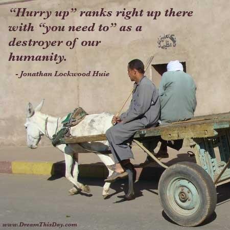 When superiors are fond of showing their humanity, inferiors try to outstrip one another in their practice of it.