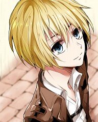 I'm armin arlert a memeber of the Survey Corps. don't call me short!