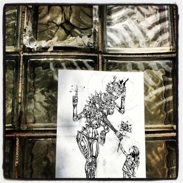 I  express my self and my being, through creation. manifested in character design, mixed media artwork,creative thinking, art of beign