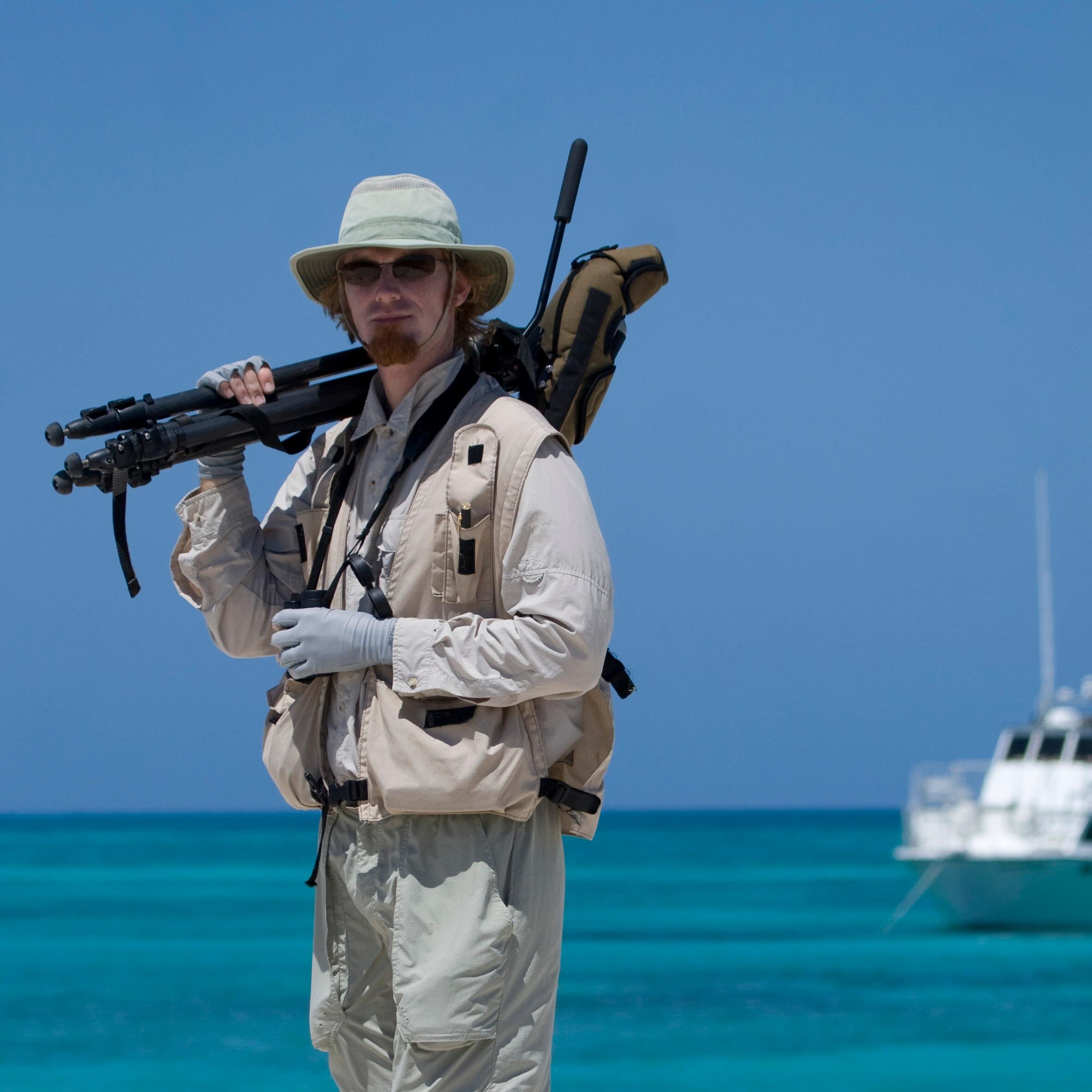 Wildlife biologist for ESA and tour leader for Victor Emanuel Nature Tours