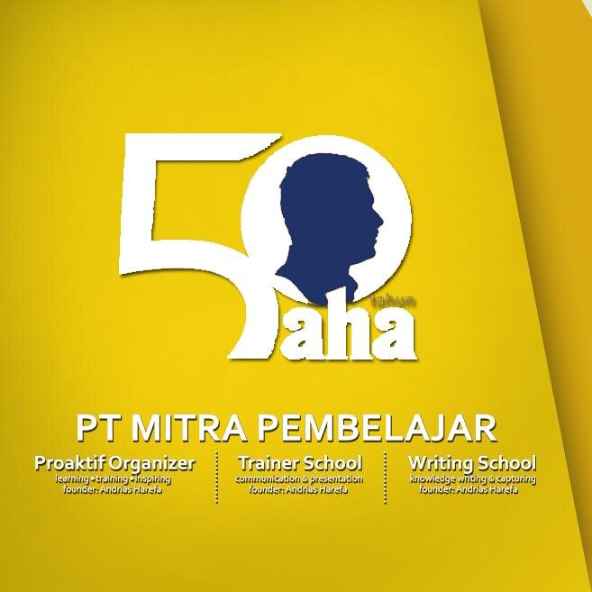 Training provider & organizer | Inhouse training | Public class | Motivasi, spv, cust service, komunikasi, tft, menulis | 021-3260 3383 | @aharefa @hendribun