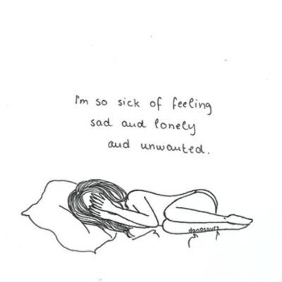Sadness is taking root in my soul like a flower would in a garden
