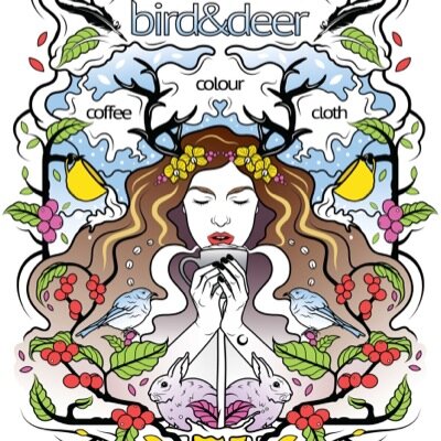 Bird&Deer not only serves delicious organic espresso, but showcases global on-the-minute street-wear & eclectic artworks. Coffee.Colour.Cloth.