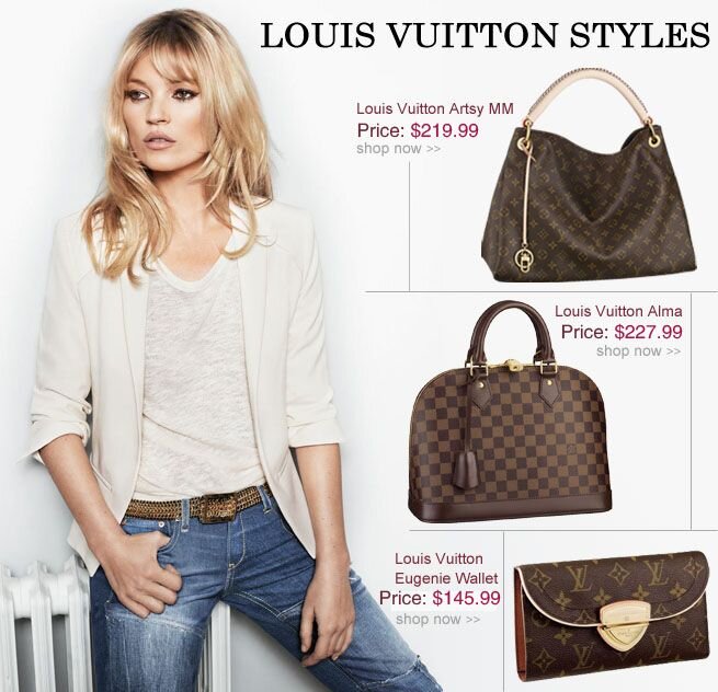 Louis Vuitton purses for cheap, only for $216.