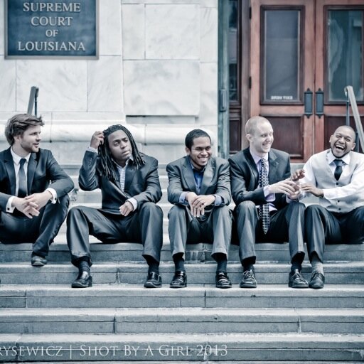 New Orleans based group specializing in Modern Jazz that pulls from the tradition while pushing the music forward! Jasen, Darrian, James, Andrew and Steve!