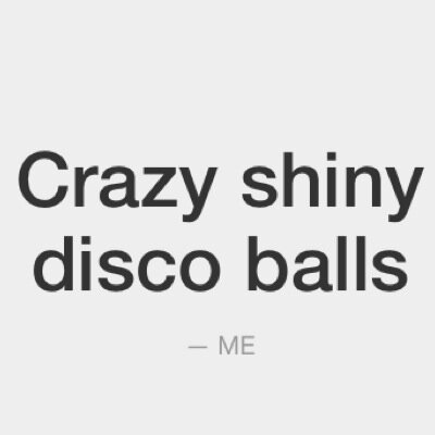 ADicktionary's profile picture. crazy. shiny. disco. balls.