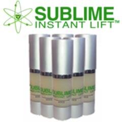 Sublime Instant Lift works by contracting skin cells and eliminating wrinkles – giving you an instant face lift!