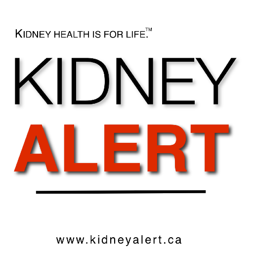 Kidney Alert’s mission is to fill the void in kidney health promotion and kidney disease prevention in Canada. Kidney health is for life™