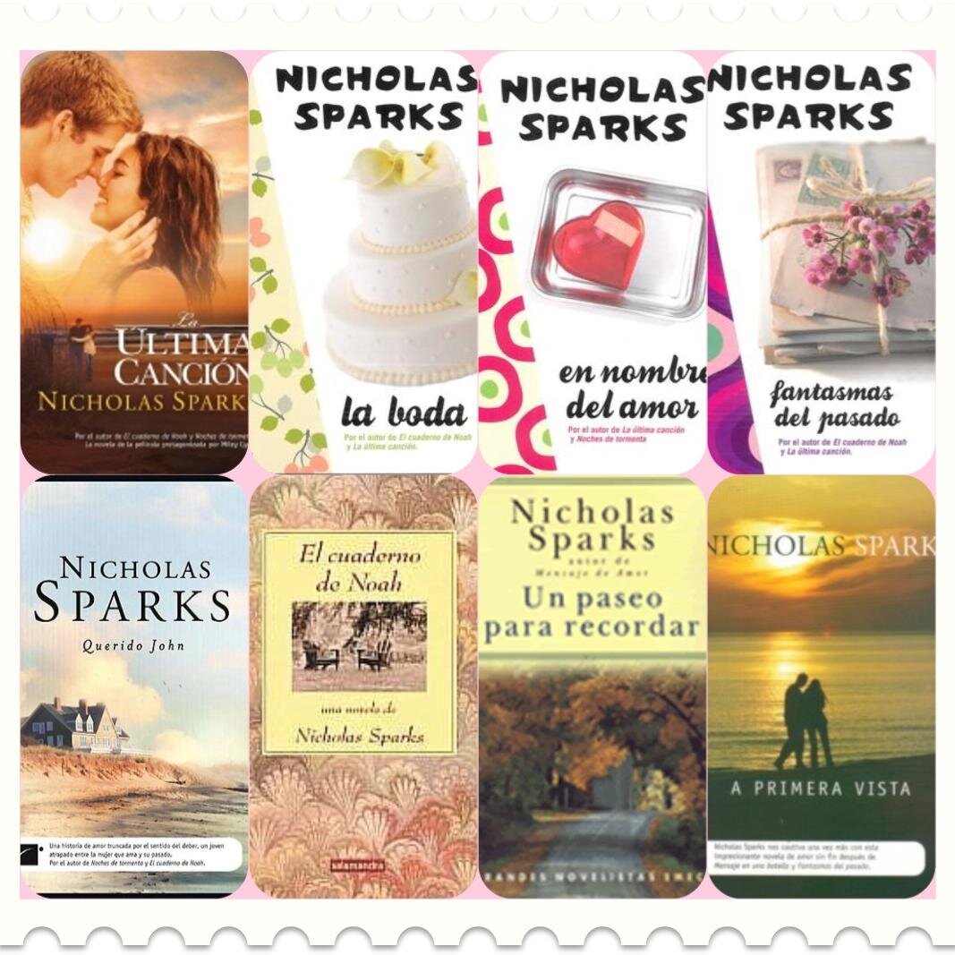 Seguidores de Nicholas Sparks, sus libros, películas, frases. Entre todos los románticos :)