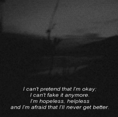it just feels like everything is falling apart