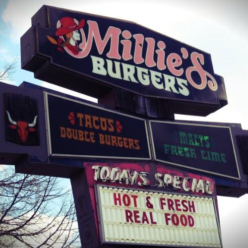 MilliesBurgers's profile picture. Here at Millie's, we bring fresh ingredients to traditional recipes, and we've been passionate about bringing you the best burgers for nearly 40 years!