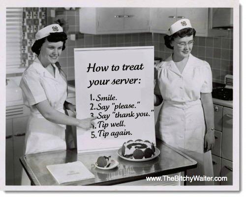Welcome to The Whiney Waitress!!! Trying to get by one crappy tip at a time! Real servers. Real stories. Real funny. Stay tuned!