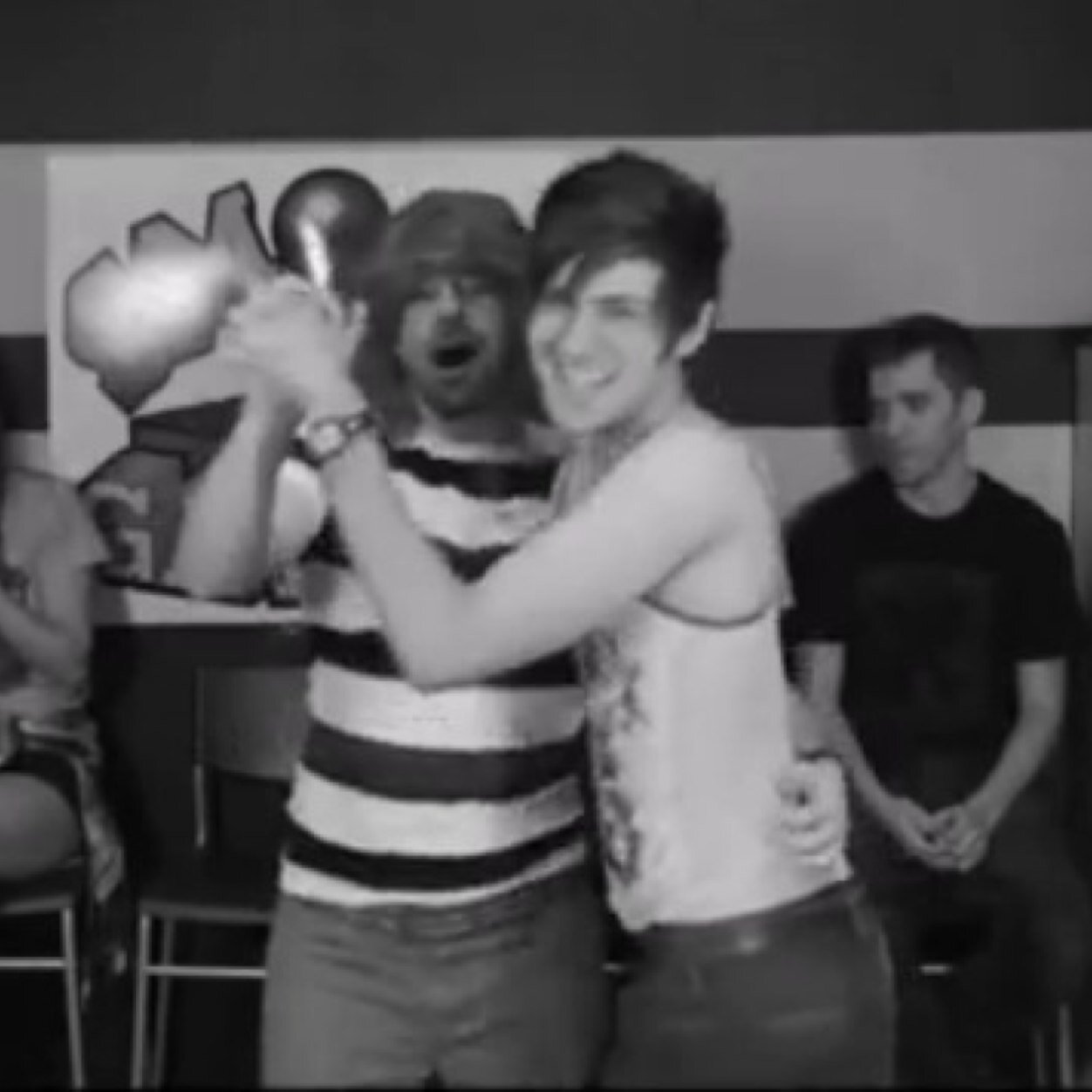 Smosher, bro, shoey and ianthony shipper.