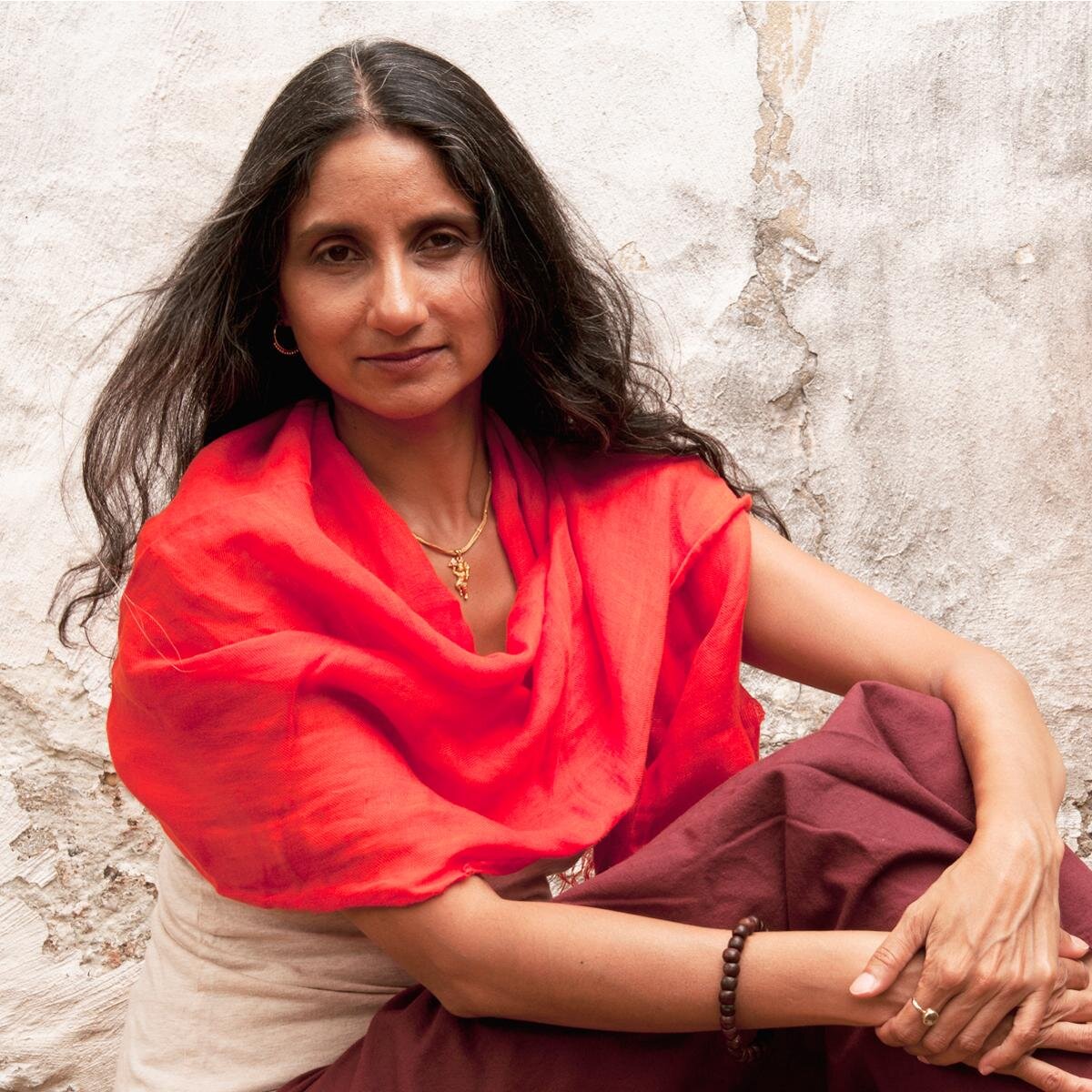 Nina Rao leads chanting in Brooklyn and beyond, manages Krishna Das's business, and travels to sing and play with him. Join Nina Rao Chant on Facebook.